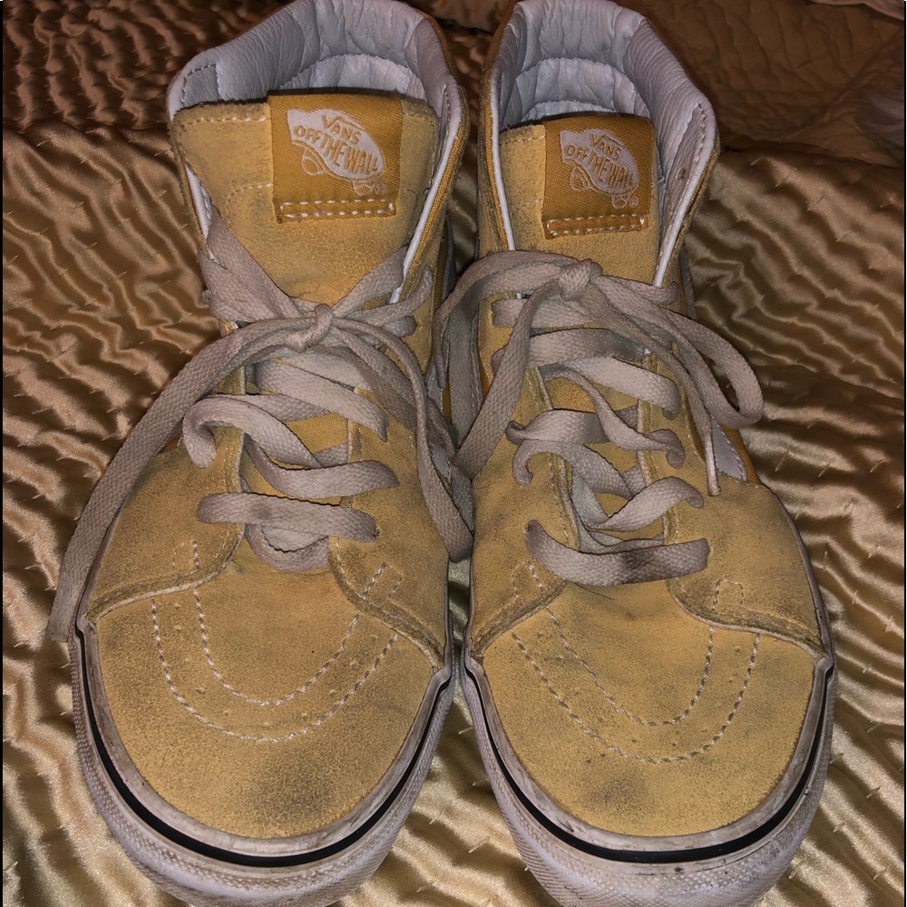 Yellow Van High Tops